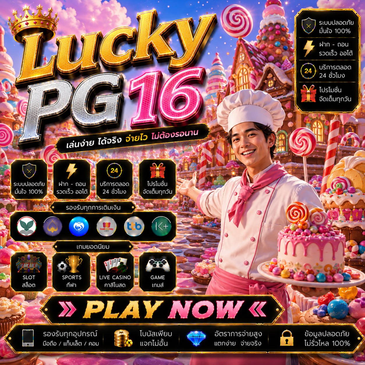 สล็อต PG เว็บตรง แตกหนัก รวมเกมยอดนิยมโบนัสแตกบ่อย ปี 2026